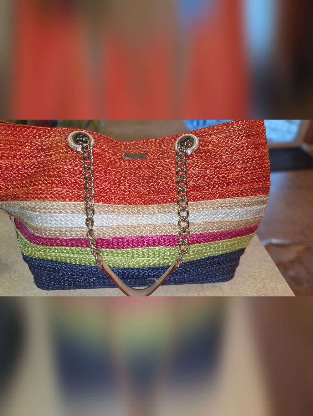 Kate Spade New York Chelsea Market Straw Tote